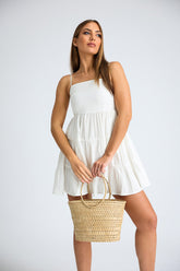 Tara Strappy Frill Detail Dress